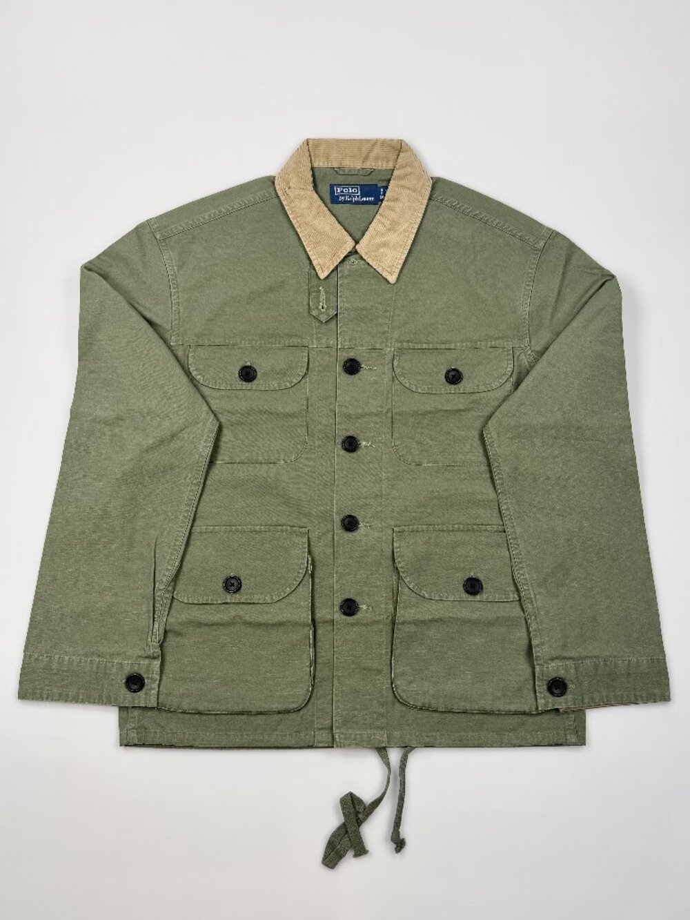 NWT POLO RALPH LAUREN COTTON CANVAS SHIRT JACKET